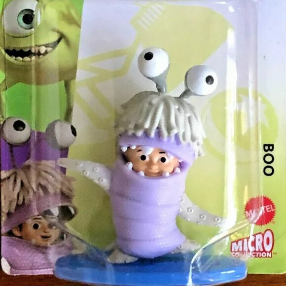 Set of (4) "Monsters, Inc" Figures - Disney/Pixar - Mattel - Mike Wazowski Boo - Picture 5 of 9